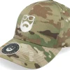 Flexfit-Bearded Man Logo Camo Flexfit -