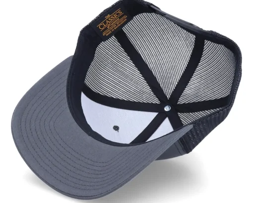 Sport-Padelville Logo 3D Classic 2-Tone Charcoal/Black Trucker -