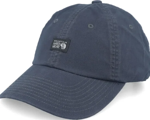 Dad Cap-Mountain Hardwear Logo Dark Storm Dad Cap - Blue