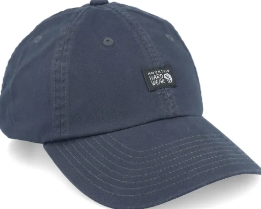 Dad Cap-Mountain Hardwear Logo Dark Storm Dad Cap - Blue