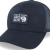 Trucker-Mountain Hardwear Logo Hat Black Trucker -
