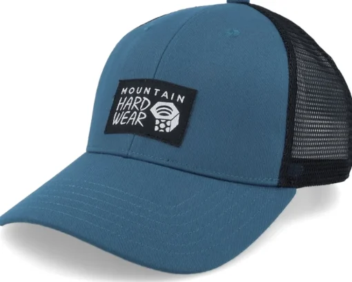 Trucker-Mountain Hardwear Logo Hat Dark Caspian Trucker -