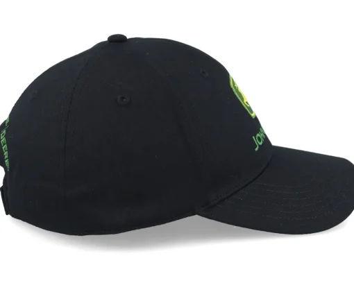 Adjustable-John Deere Logo Nrlad Cap Black Adjustable -
