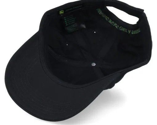 Adjustable-John Deere Logo Nrlad Cap Black Adjustable -