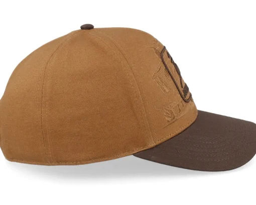 Adjustable-John Deere Logo Silhouette Embroidered Ball Brown Adjustable -