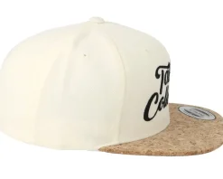 Snapback-Tattoo Collective Logo White/Cork Snapback -