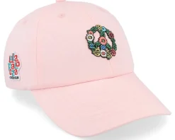 Dad Cap-Hatstore Lollapalooza Stockholm Flower Power Pastel Pink Dad Cap -
