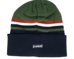 Cuff Beanies-Capslab Looney Tunes Bugs Bunny Black/Green/White/Brown Cuff - Black, Green