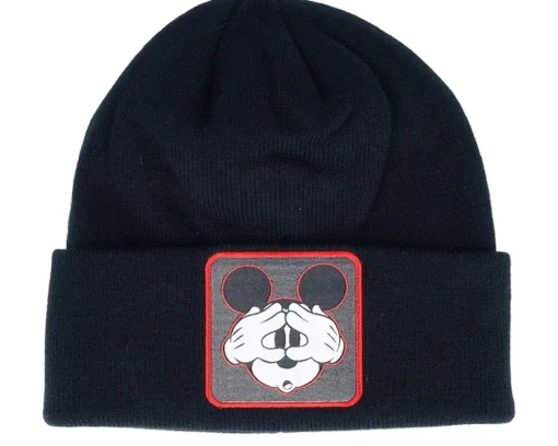Cuff Beanies-Capslab Looney Tunes Bugs Bunny Black/Green/White/Brown Cuff - Black, Green