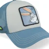 Trucker-Capslab Looney Tunes Bugs Bunny Grey/Blue A-Frame Trucker -