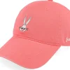 Dad Cap-Capslab Looney Tunes Bugs Bunny Pink Dad Cap -