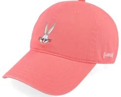 Dad Cap-Capslab Looney Tunes Bugs Bunny Pink Dad Cap -