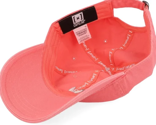 Dad Cap-Capslab Looney Tunes Bugs Bunny Pink Dad Cap -