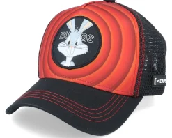 Trucker-Capslab Looney Tunes Bugs Bunny /Black Trucker - Red