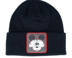 Cuff Beanies-Capslab Looney Tunes Coyote Cuff - Grey