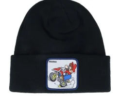 Cuff Beanies-Capslab Looney Tunes Coyote Cuff - Grey