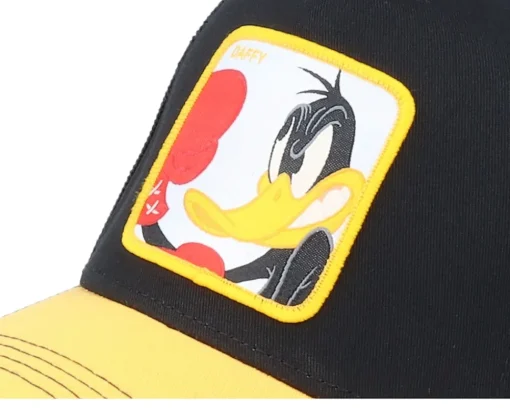 Trucker-Capslab Looney Tunes Daffy Duck /Yellow Trucker - Black