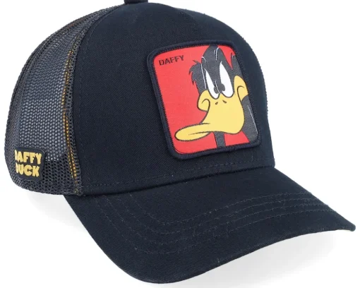 Trucker-Capslab Looney Tunes Daffy Duck /Yellow Trucker - Black