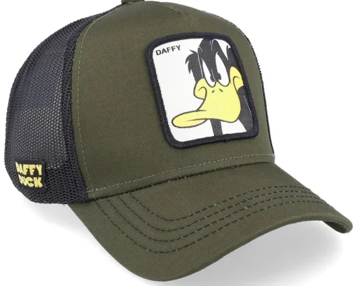 Trucker-Capslab Looney Tunes Daffy Duck /Yellow Trucker - Black