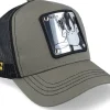 Trucker-Capslab Looney Tunes Daffy Duck Olive Trucker -