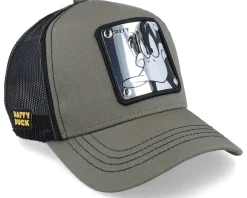 Trucker-Capslab Looney Tunes Daffy Duck Olive Trucker -