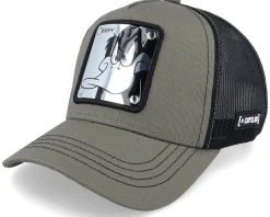 Trucker-Capslab Looney Tunes Daffy Duck Olive Trucker -