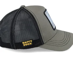Trucker-Capslab Looney Tunes Daffy Duck Olive Trucker -