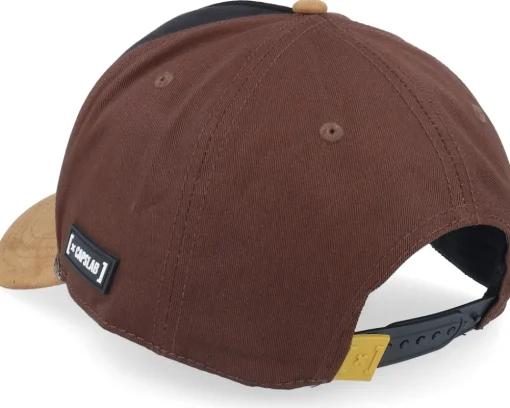 Trucker-Capslab Looney Tunes Daffy Duck Premium Brown/Black A-Frame Trucker -
