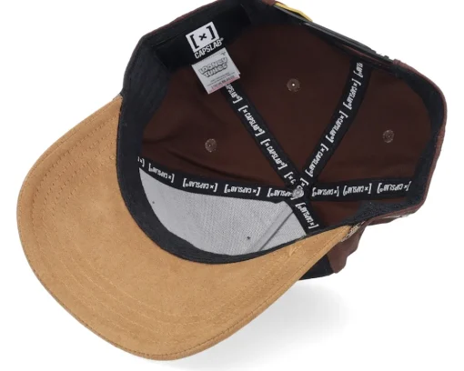 Trucker-Capslab Looney Tunes Daffy Duck Premium Brown/Black A-Frame Trucker -