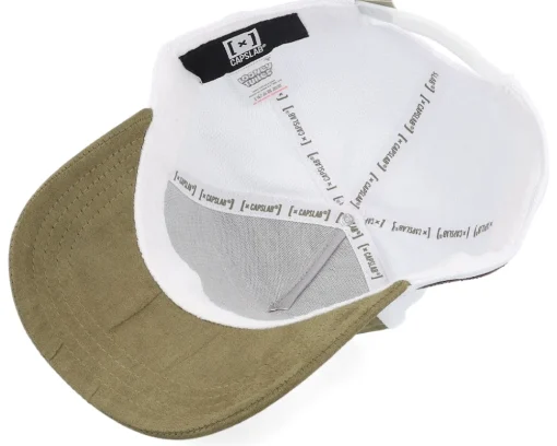 Trucker-Capslab Looney Tunes Daffy Duck White/Dark Green Premium A-Frame Trucker -