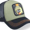 Trucker-Capslab Looney Tunes Marvin the Martian Green/Black Trucker -