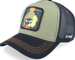 Trucker-Capslab Looney Tunes Marvin the Martian Green/Black Trucker -