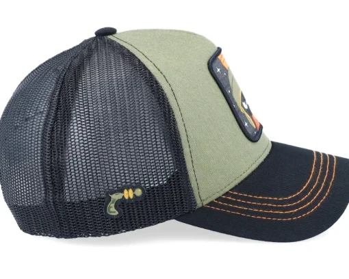 Trucker-Capslab Looney Tunes Marvin the Martian Green/Black Trucker -