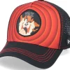 Trucker-Capslab Looney Tunes Tasmanian Devil Taz Red/Black Trucker -