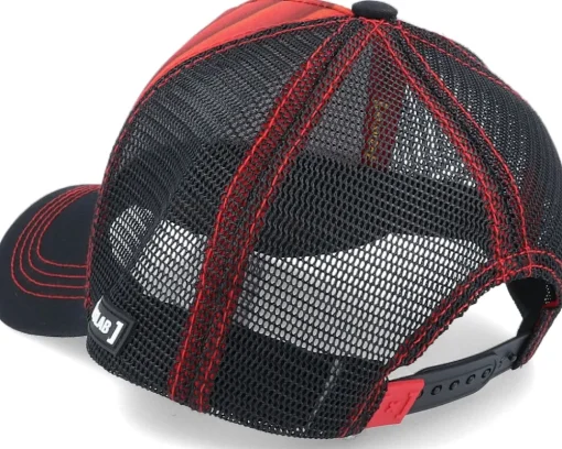 Trucker-Capslab Looney Tunes Tasmanian Devil Taz Red/Black Trucker -