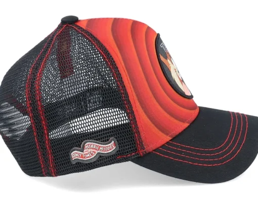 Trucker-Capslab Looney Tunes Tasmanian Devil Taz Red/Black Trucker -