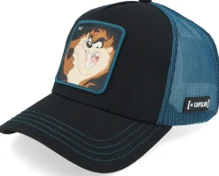 Trucker-Capslab Looney Tunes Taz Blue/Black A-Frame Trucker -