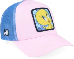 Trucker-Capslab Looney Tunes Tweety Pink/Pink/Blue Trucker -
