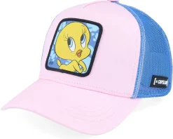 Trucker-Capslab Looney Tunes Tweety Pink/Pink/Blue Trucker -