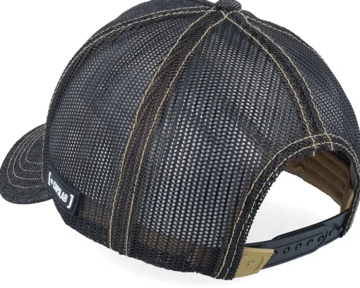 Trucker-Capslab Looney Tunes Wile E Coyote Black Trucker -