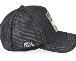 Trucker-Capslab Looney Tunes Wile E Coyote Black Trucker -