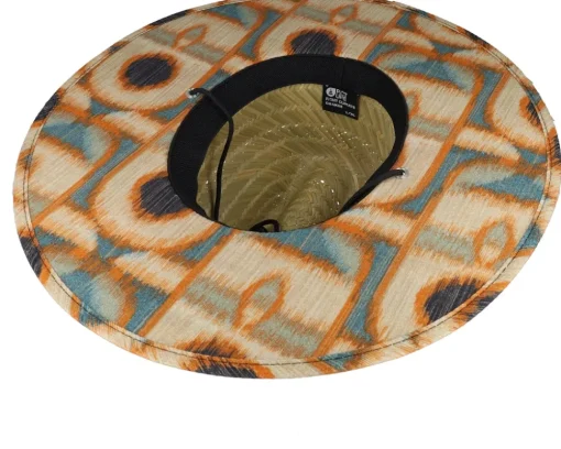 Best Picture Lopra Hat Tiki Print Straw Hat -