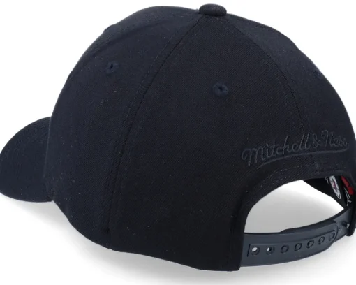 Adjustable-Mitchell & Ness Los Angeles Clippers Black Out Arch Black Adjustable -