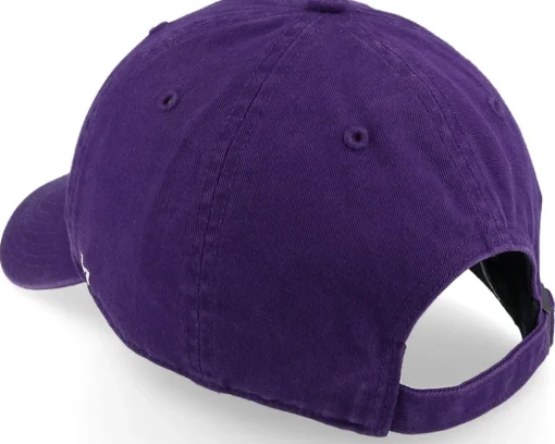 Dad Cap-47 Brand Los Angeles Dodgers Base Runner Clean Up Dad Cap - Purple