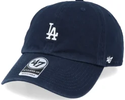 Dad Cap-47 Brand Los Angeles Dodgers Base Runner Clean Up Dad Cap - Purple