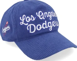Dad Cap-47 Brand Los Angeles Dodgers Chainscript Hitch Lc Royal Dad Cap - Blue
