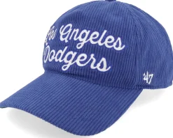 Dad Cap-47 Brand Los Angeles Dodgers Chainscript Hitch Lc Royal Dad Cap - Blue