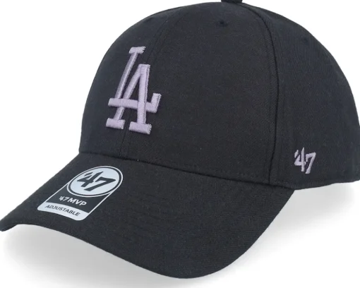 Adjustable-47 Brand Los Angeles Dodgers Mvp Black Adjustable -