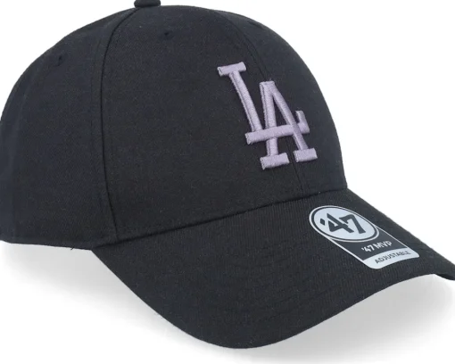 Adjustable-47 Brand Los Angeles Dodgers Mvp Black Adjustable -