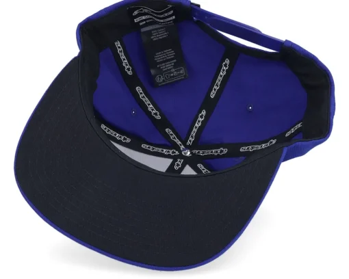 Snapback | Motor-Alpinestars Los Angeles Hat Blue/White Snapback -